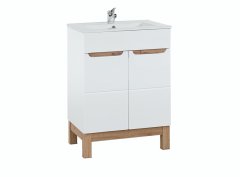 COMAD BALI WHITE 820 -60 CM FSC skříňka pod umyvadlo 60cm, bílá - Comad