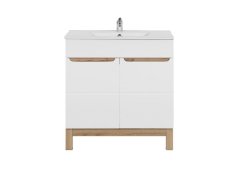 COMAD BALI WHITE 821 -80 CM FSC skříňka pod umyvadlo 80cm, bílá - Comad