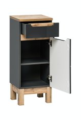 COMAD BALI GRAFIT FSC 810 FSC nízká skříňka 35cm - Comad