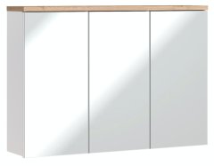 COMAD BALI WHITE 845 FSC skříňka se zrcadlem 100cm, bílá - Comad