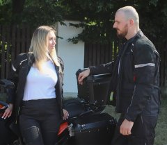 NAZRAN Dámská bunda na moto Montana 2.0 black/black vel. 3XL