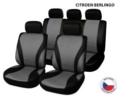 Cappa Autopotahy Perfetto VG Citroen Berlingo černá/šedá