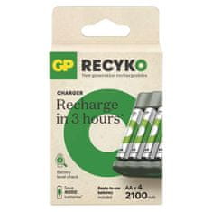 Emos EMOS Nabíječka baterií GP Eco E441 plus 4× AA ReCyko 2100 B50444