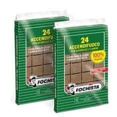 Podpalovač BIO dřevěný F02 – Multipack 2ks – 11112