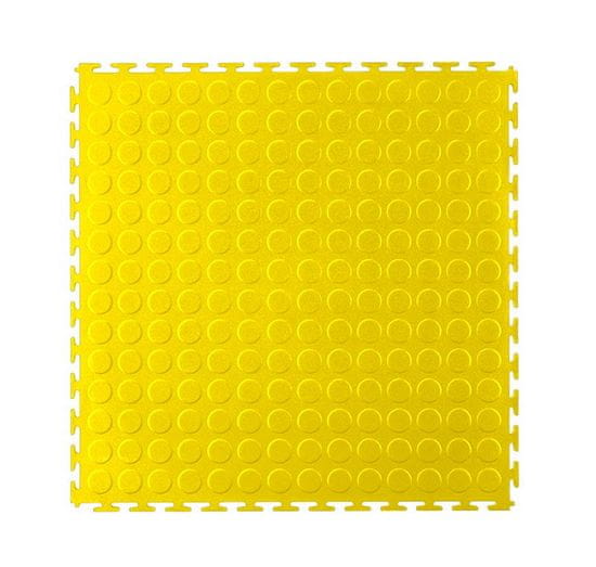 SEDCO PVC podlaha do garáží, skladů, hal ,tělocvičen ECO - T LOCK - COIN - 498x498x6,5 mm