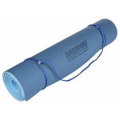 Merco Yoga TPE 6 Double Mat podložka na cvičení modrá-modrá varianta 40618