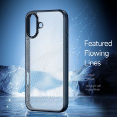 Apple Obal / kryt na Apple iPhone 16 černý - DUX DUCIS case AIMO MAG