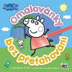 Prasátko Peppa - Omalovánky bez přetahování