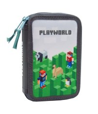 Penál 2 patrový, prázdný - Playworld