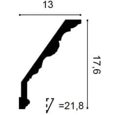 ORAC Stropní římsa Orac Decor LUXXUS C219 styl rokoko baroko 2 m