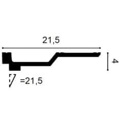 ORAC Stropní římsa Orac Decor LUXXUS C354 styl moderna 2 m
