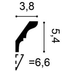 ORAC Stropní římsa Orac Decor AXXENT CX112 styl klasický 2 m