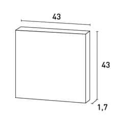 ORAC Dveřní panel Orac Decor LUXXUS D506 styl klasický,