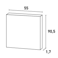 ORAC Dveřní panel Orac Decor LUXXUS D507 styl klasický,