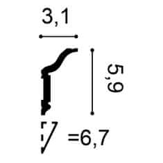ORAC Stropní římsa Orac Decor AXXENT CX141 styl klasický 2 m