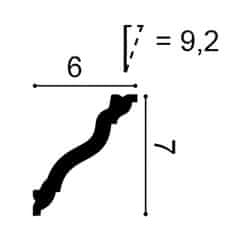 Stropní římsa Orac Decor CX177 styl klasický 2 m