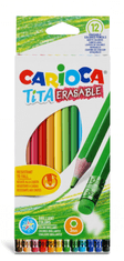 Carioca  Tita pastelky 12ks smazatelné