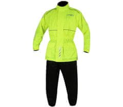 XRC Pláštěnka Sacambu black/yellow fluo 2pc vel. XL