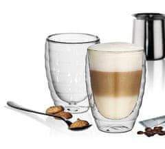 Kela Sklenice KL-12412 Sklenice na latte-macchiato CESENA sada 2 ks, 300 ml