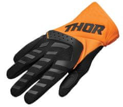 THOR Dětské motokrosové rukavice Youth Spectrum rukavice black/orange vel. XS