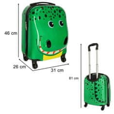 MG Children Travel dětský kufr 46 x 31cm, crocodile