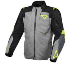 Macna Notch grey/black/fluo yellow men jacket vel.XL