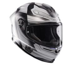 AGV K6 E2206 MPLK ULTRASONIC MATT BLACK/GREY vel. XS