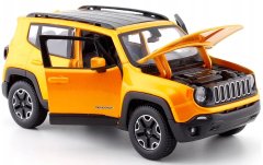 Maisto Jeep Renegade, oranžová, 1:24