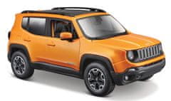 Maisto Jeep Renegade, oranžová, 1:24