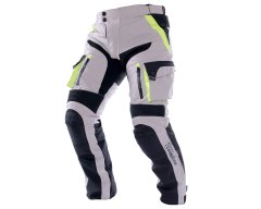 Cappa Racing Kalhoty moto pánské MELBOURNE textilní šedé/fluo/černé S