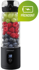 Concept smoothie maker SM4001 FitMaker černá