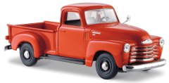 Maisto 1950 Chevrolet 3100 Pickup, oranžová, 1:25