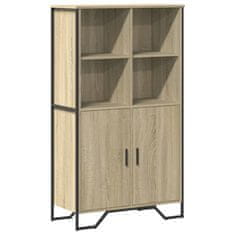 Vidaxl Highboard dub sonoma 79,5 x 35,5 x 137,5 cm kompozitní dřevo