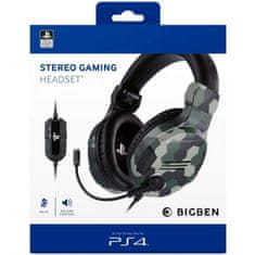 Bigben BigBen Stereo Headset V3 (PS4/PS5) - zelená