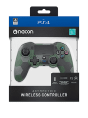 Nacon Nacon Asymmetric Wireless Controller - Camo Green (PS4)