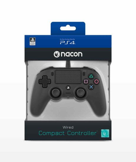 Nacon Nacon Wired Compact Controller - černá (PS4)