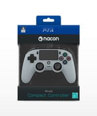 Nacon Nacon Wired Compact Controller - šedá (PS4)