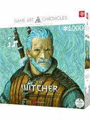 Puzzle Zaklínač - Geralt & Van Gogh (Game Art Chronicles) (Good Loot)