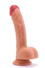 Lovetoy LoveToy Dual Layered Platinum Silicone Cock 8″