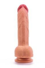 Lovetoy LoveToy Dual Layered Platinum Silicone Cock 8″