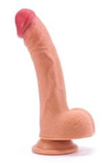 Lovetoy LoveToy Dual Layered Platinum Silicone Cock 8″