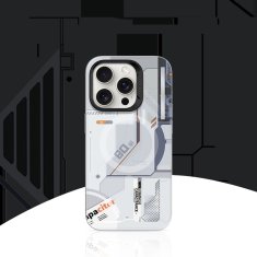 Benks Zadní kryt Magnetic Mecha pro iPhone 16 Plus bílý