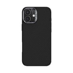 Benks Zadní kryt Magnetic Armor Pro Kevlar Metal Frame 600D pro iPhone 16 Plus černý