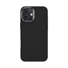 Benks Zadní kryt Magnetic Armor Pro Kevlar Metal Frame 600D pro iPhone 16 černý