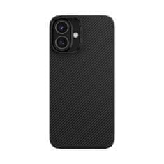 Benks Zadní kryt Magnetic Armor Pro Kevlar PC Frame 600D pro iPhone 16 černý