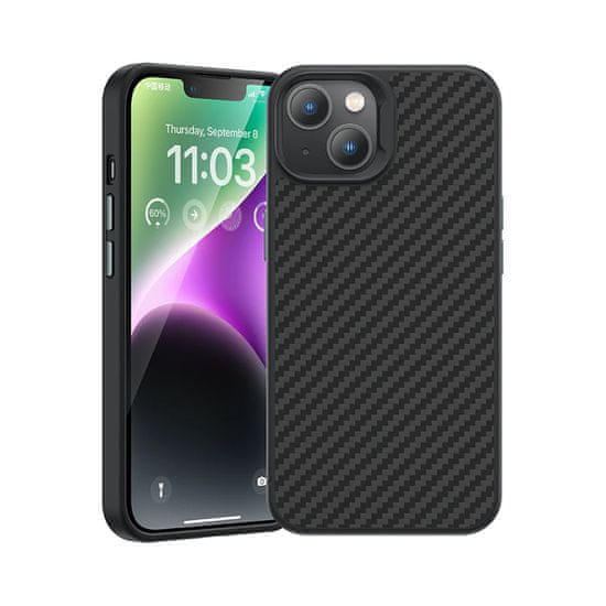 Benks Zadní kryt Magnetic Hybrid Kevlar 1500D pro iPhone 14 Plus černý