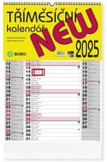 New 2025 - nástěnný kalendář