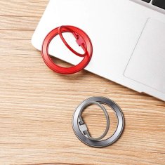 Techsuit Ring Holder - MagSafe Techsuit (MPR2), hliníková slitina – červený