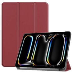 Techsuit Pouzdro pro tablet Apple iPad Pro 13 (2024) Techsuit FoldPro burgundy