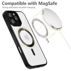 Tech-protect Kryt iPhone 16 Pro Max Tech-Protect MagFlex MagSafe Satin černé